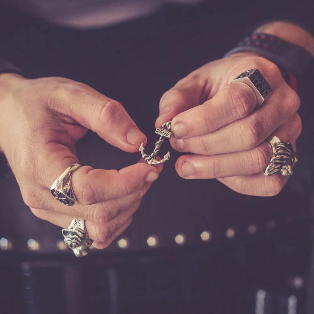 Pingente Anchor (Prata)