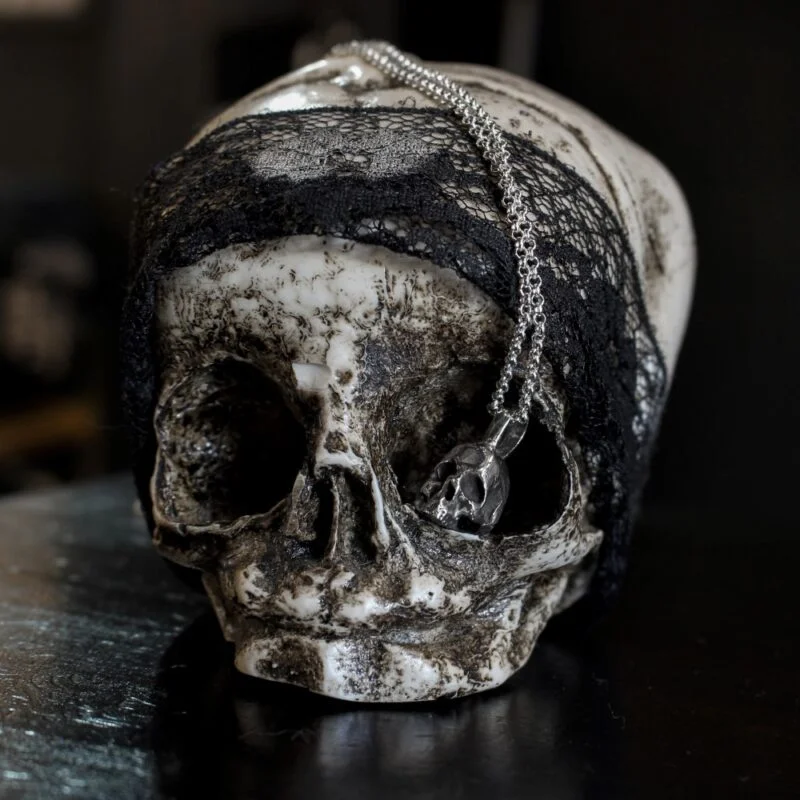 Pingente de Caveira - Hard Skull (Prata)