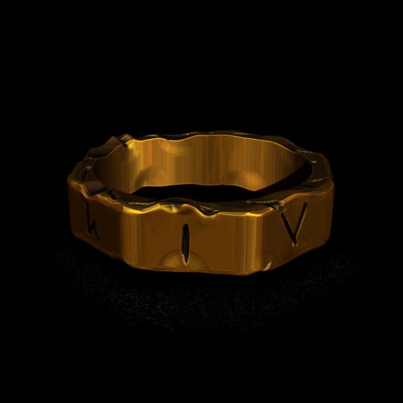 Par de Alianças Personalizadas - Custom (Ouro)