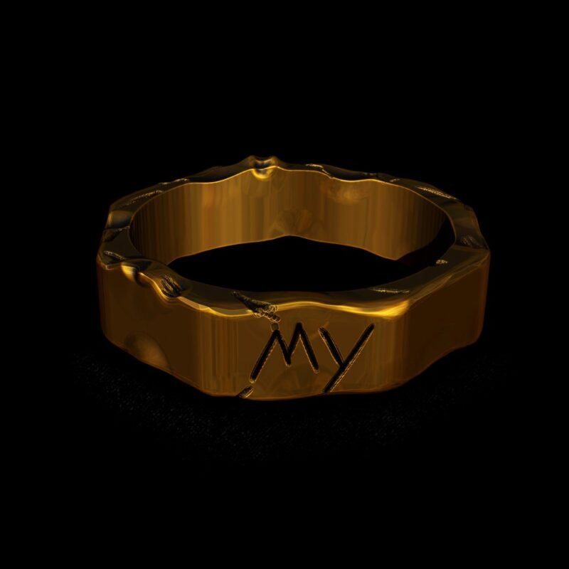 Par de Alianças Personalizadas - Custom (Ouro)