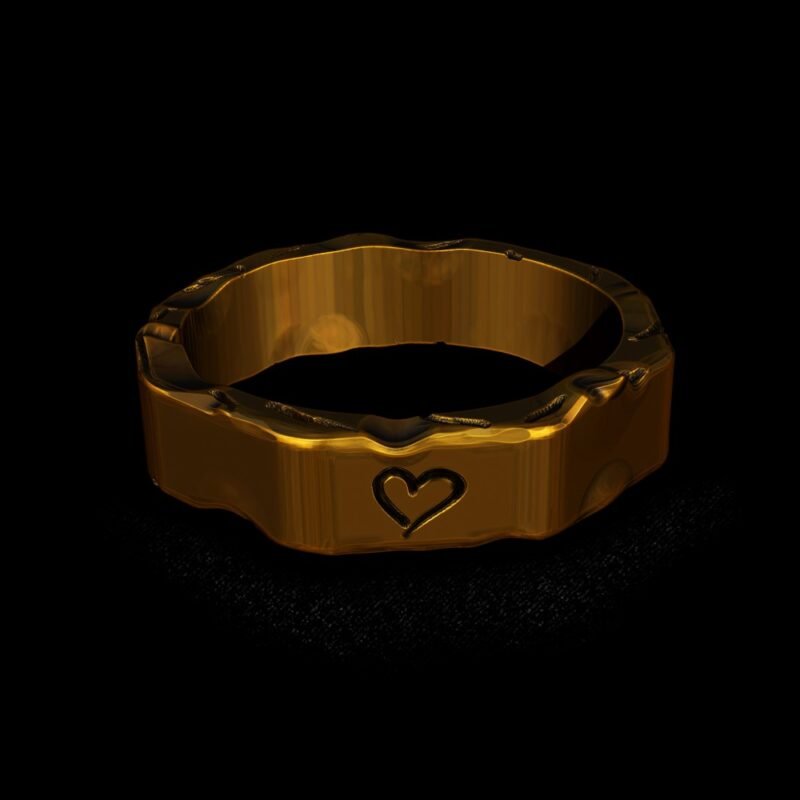Par de Alianças Personalizadas - Custom (Ouro)