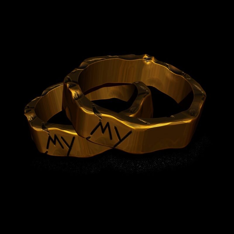 Par de Alianças Personalizadas - Custom (Ouro)