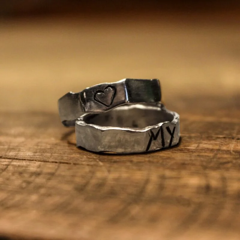 Aliança Personalizada - Custom (Prata)