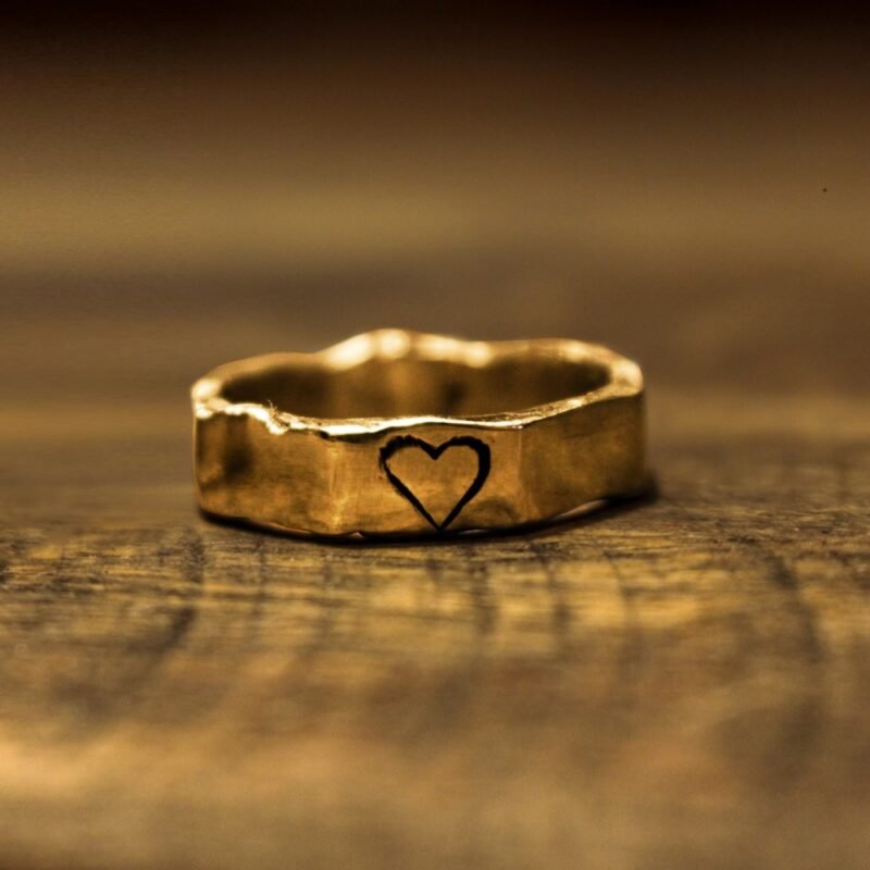 Par de Alianças Personalizadas - Custom (Ouro)