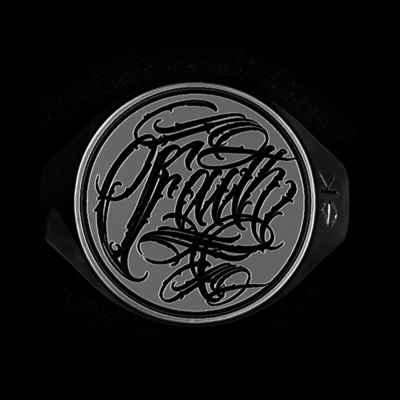 Anel Redondo Faith (Prata)