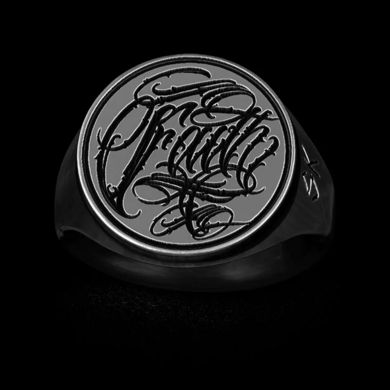 Anel Redondo Faith (Prata)