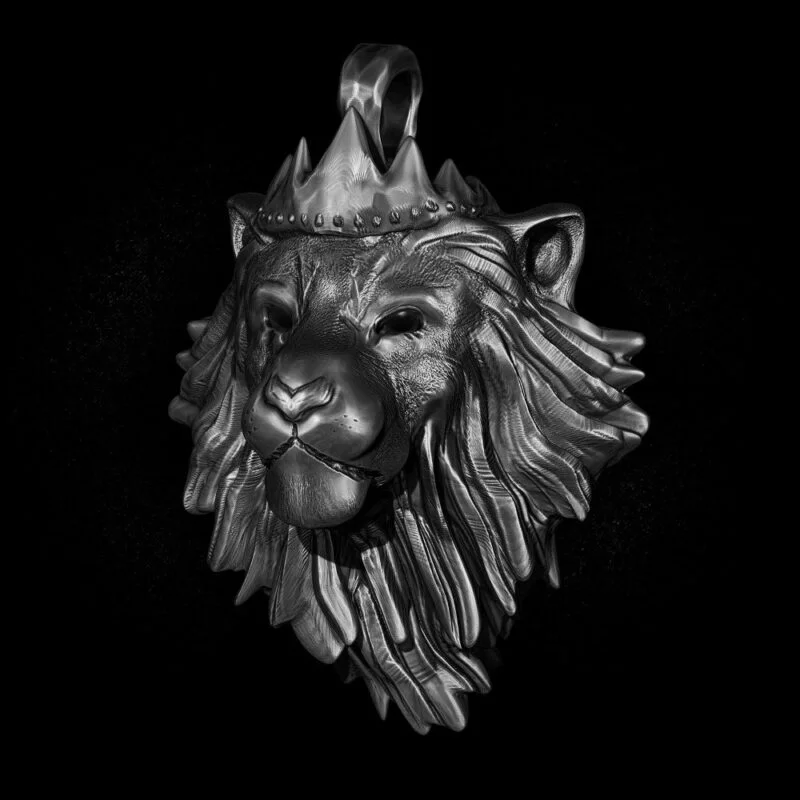 Pingente Leão - Lion King (Prata)