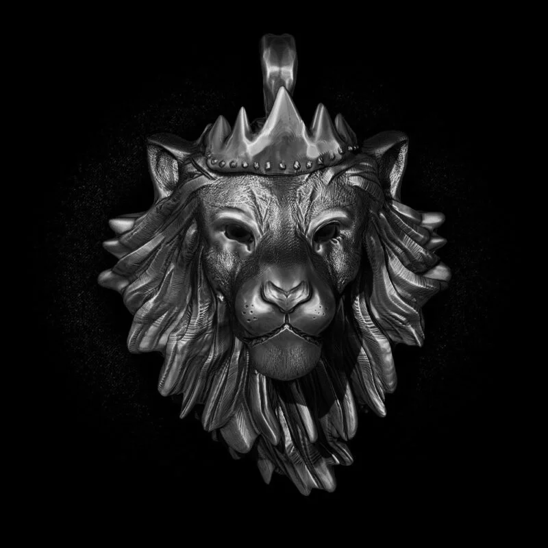 Pingente Leão - Lion King (Prata)