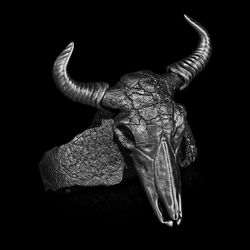Anel Bull SK (Prata)
