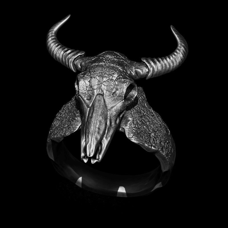 Anel Bull SK (Prata)