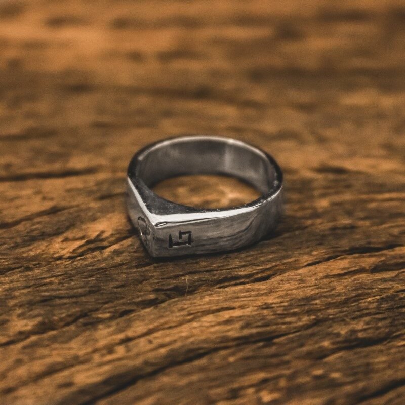Par de Alianças Personalizadas - Custom II (Prata)