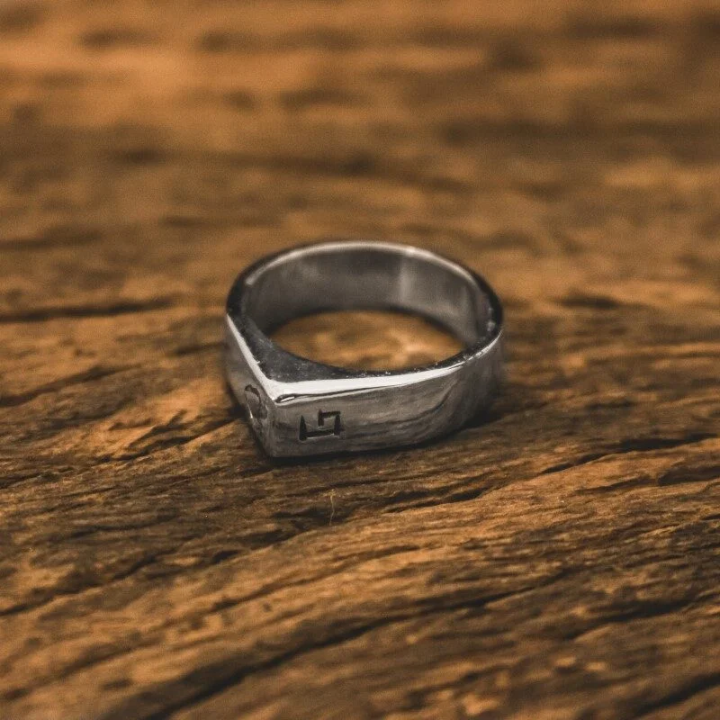 Par de Alianças Personalizadas - Custom II (Prata)