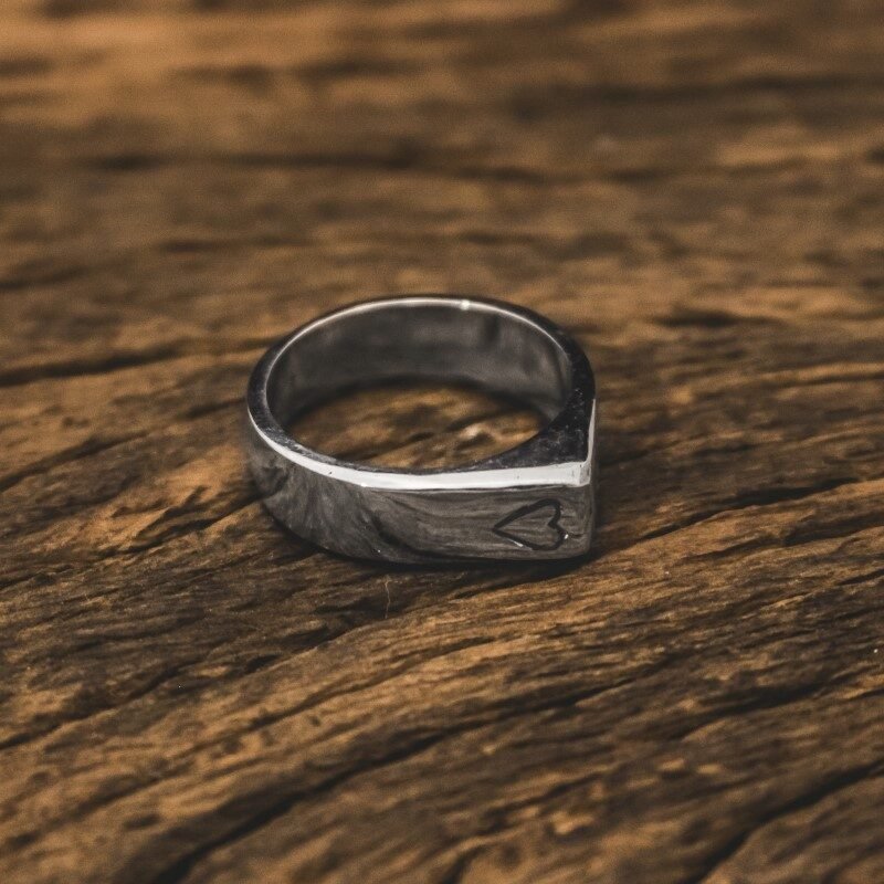 Par de Alianças Personalizadas - Custom II (Prata)