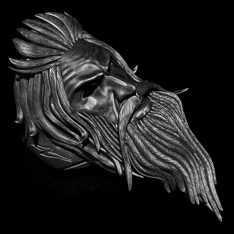 Anel Zeus (Prata)