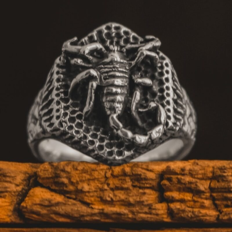 Anel Escorpião - Scorpion (Prata)