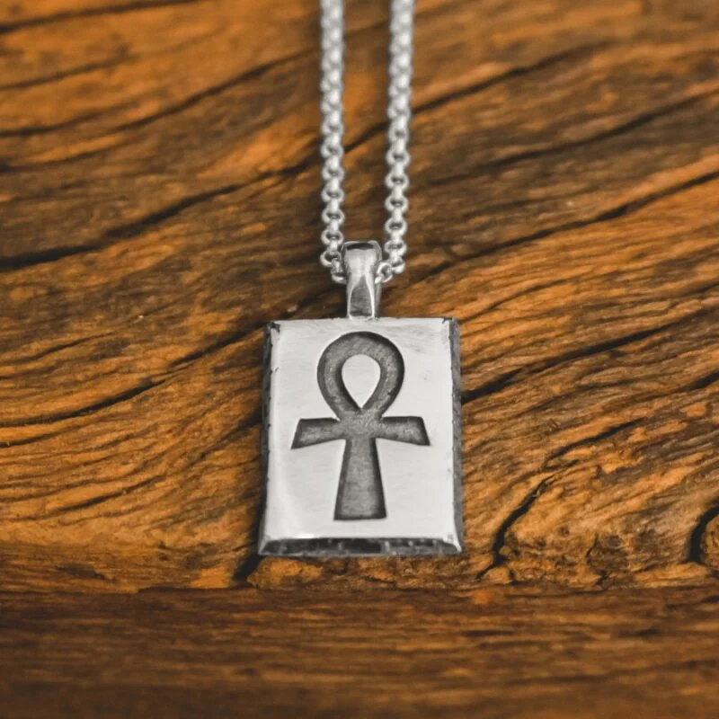 Pingente Ankh (Prata)
