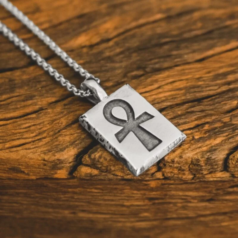 Pingente Ankh (Prata)