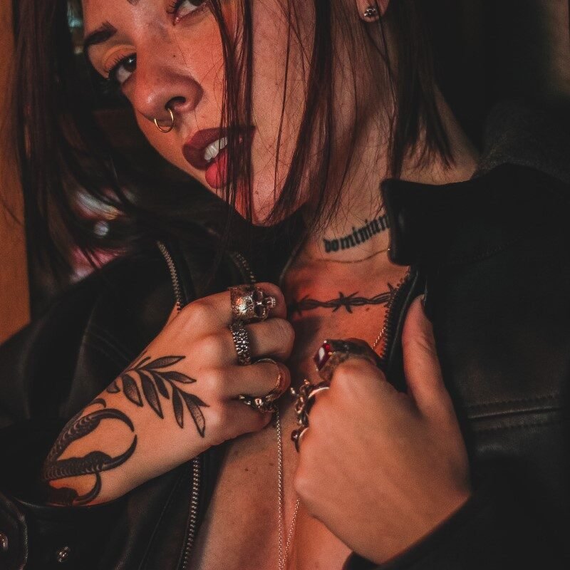 Anel de Caveira - Hard Skull (Prata)
