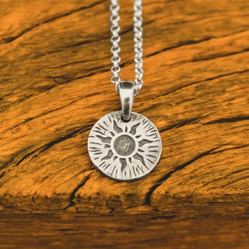 Pingente Sun e Moon (Prata)