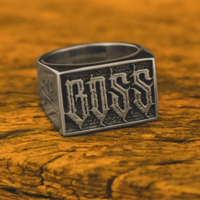 Anel Boss (Prata)