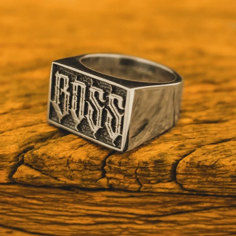 Anel Boss (Prata)
