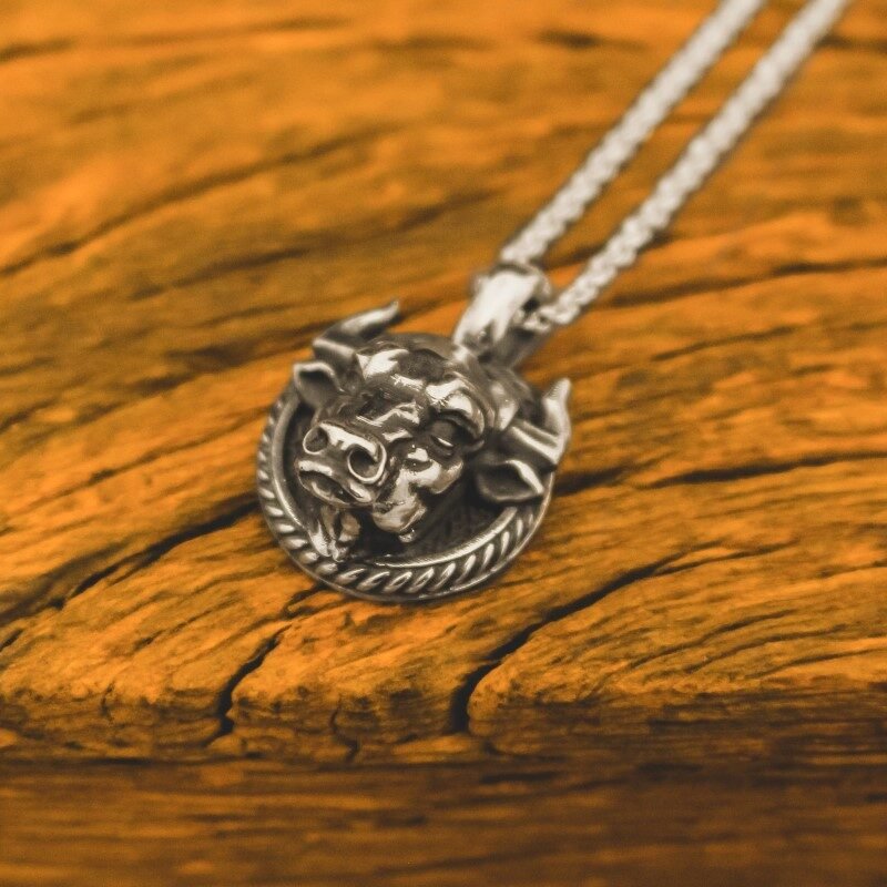Pingente Signo de Touro (Prata)